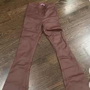 Edikted leather pants size medium
